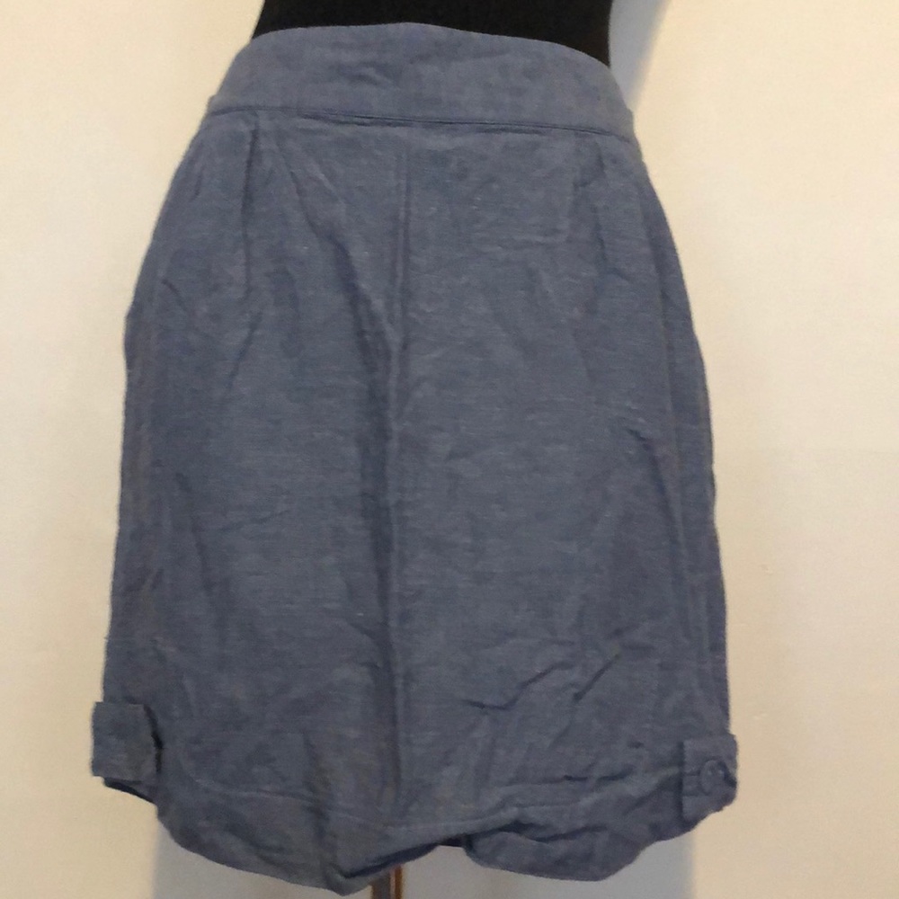 Cotton/Linen Pencil Skirt